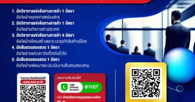 สำนักงานคณะกรรมการการแข่งขันทางการค้า เปิดรับสมัครงาน หลายตำแหน่ง หลายอัตรา / ป.ตรี หลายสาขา / เงินเดือน 25000 / สมัครบัดนี้ – 15 ตุลาคม 2566